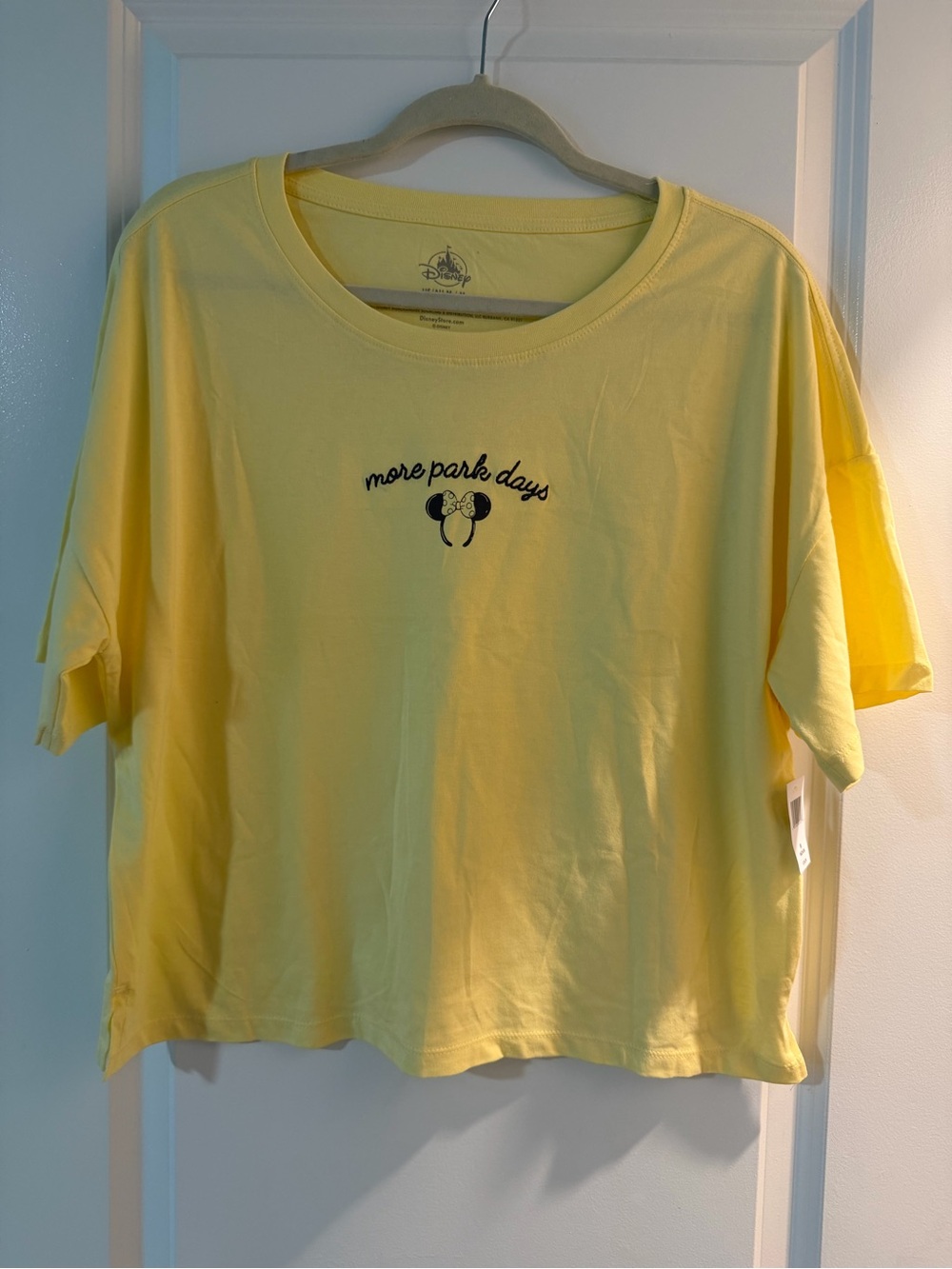 Disney Yellow 'More Park Days' Short Sleeve Tee